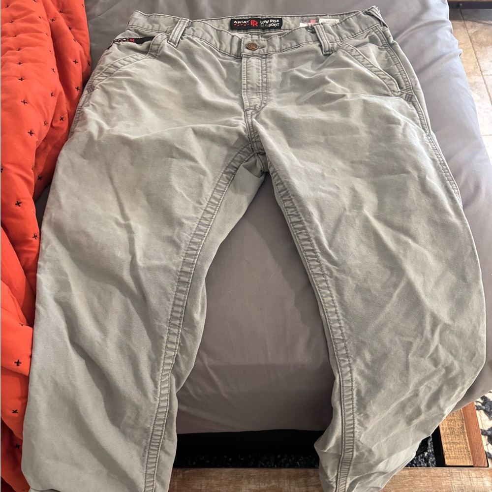 Ariat Gray Low Rise M4 Bootcut Jeans